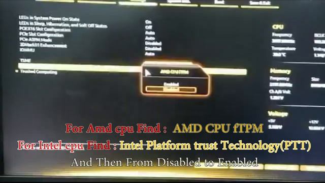 How To Enable TPM 2.0 In Your PC? | TPM Enable Gigabyte Motherboard | Enable TPM 2.0 In BIOS |