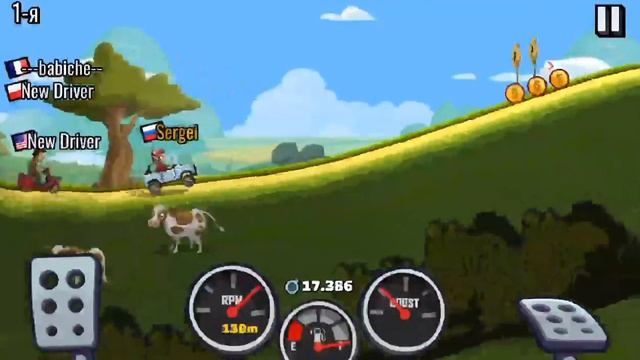 Первый стрим по Hill Climb 2 смотреть онлайн