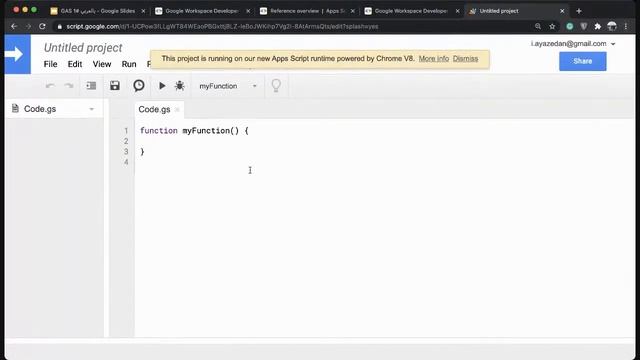 Google Workspace: الحلقة #1 مقدمة ل Google App Script و برمجة تطبيقات (آيه سيد) смотреть онлайн