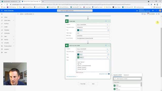 Create a new Excel File in Power Automate and dynamically populate with a Table and Rows #Excel смотреть онлайн