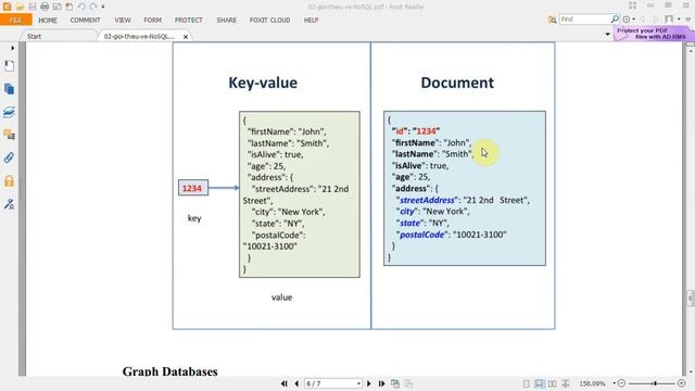 Phân loại các CSDL NoSQL (Bài 1.6) смотреть онлайн