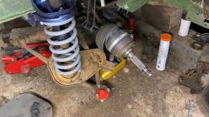 Передняя подвеска Нивы. Левая сторона. Часть 19.