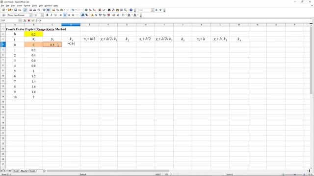 Numerical Methods 07-03 H) Fourth Order Explicit Runge-Kutta Method Using Spreadsheet and Python смотреть онлайн