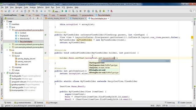 Android Volley - 07 - Make a Json Array Request смотреть онлайн