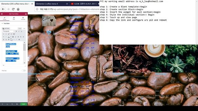 DIY DS Coffee Menu theme short version смотреть онлайн