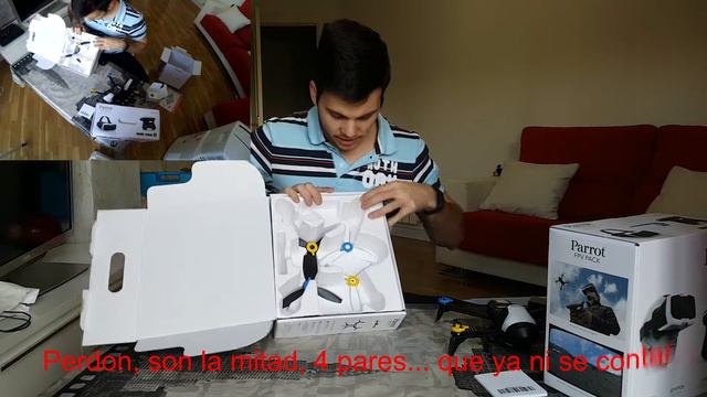 UNBOXING DRON PARROT BEBOP 2 FPV смотреть онлайн