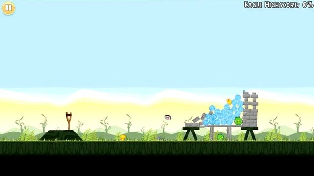 Mighty Eagle 100% Angry Birds 2-11 Прохождение Могучий Орёл 100% смотреть онлайн
