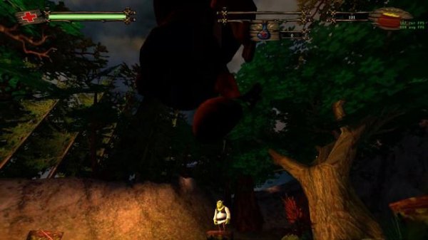 Shrek 2 (PC game). Custom model with textures (and animations).