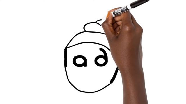 Drawing a lady from the word lady смотреть онлайн