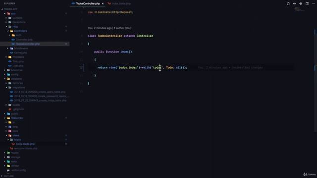 #9 Model View Controller in Laravel смотреть онлайн