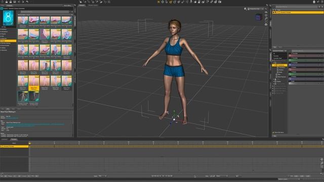 Daz 1.3: Character Animation смотреть онлайн