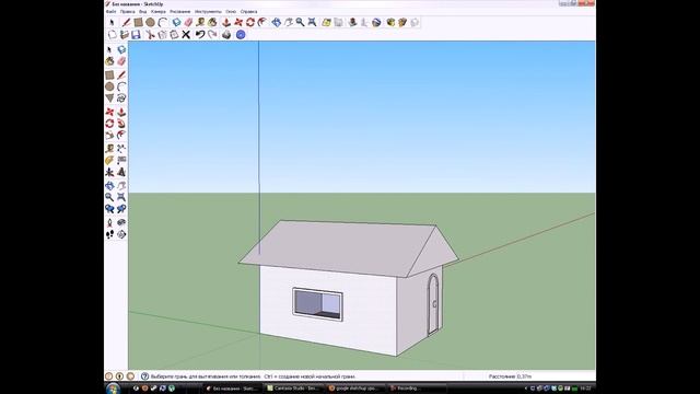 Google SketchUp 8 урок 1 смотреть онлайн