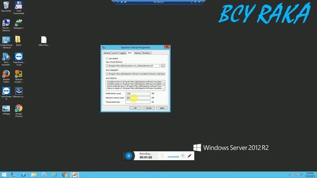 Tomcat 6 Initial Memory Setup смотреть онлайн