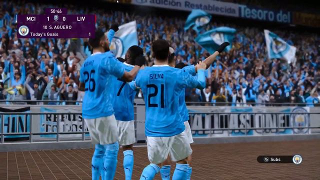 PES 2021 gameplay Man City VS Liverpool смотреть онлайн
