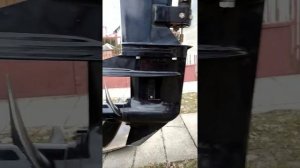 Тюнинг лодки Вятбот 390 Р, Тохатсу 18, поднимаем транец, ставим площадку под датчик эхолота