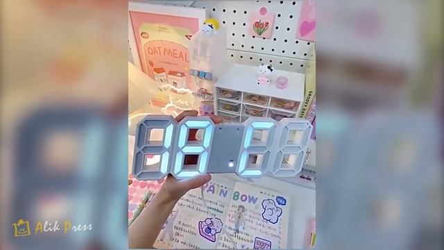 СВЕТОДИОДНЫЕ ЧАСЫ С ALIEXPRESS Настенные и настольные часы с Алиэкспресс смотреть онлайн