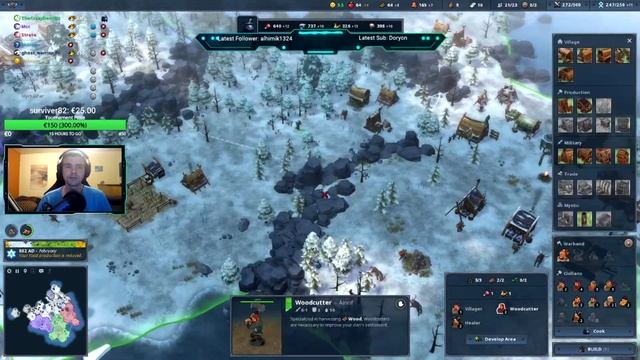Squirrel in the lastest Lategame | Squirrel clan in 3v3 | Northgard смотреть онлайн