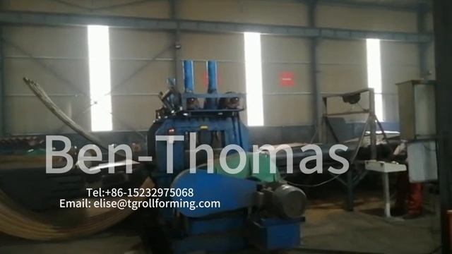 (Steel Culvert Pipe Production Line)
Drainage Culvert Pipe Mill
|Drainage Culvert Pipe Machine|