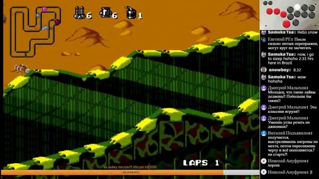 Rock n’ Roll Racing- WARRIOR полное прохождение на танке смотреть онлайн