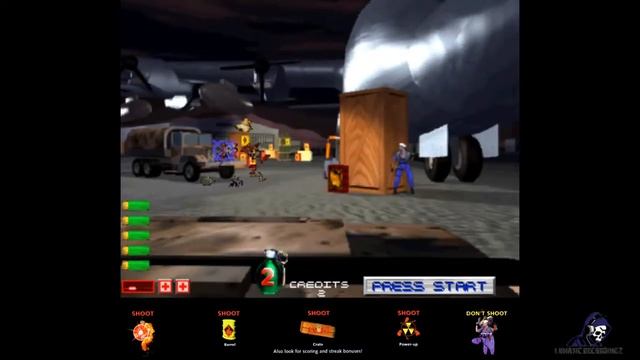 Area 51 - ARCADE - MAME 0.194.(Time Warner ROM) - LONGPLAY смотреть онлайн
