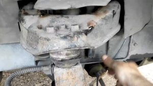 Замена шаровой опоры на Hyundai Starex