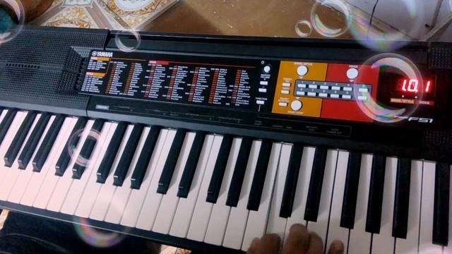 Chogada Tara | Loveratri |  Garaba Song l Yamaha PSR F51 смотреть онлайн