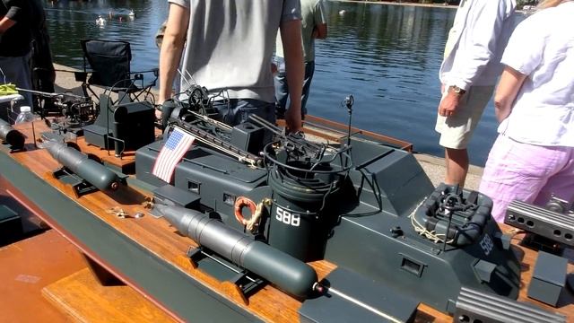 USS PT Patrol Torpedo Boat ELCO 80 - similar to John F. Kennedy PT-109 -12 смотреть онлайн