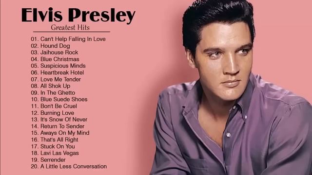Las 30 Mejores Canciones De Elvis Presley - Elvis Presley Sus Mejores Exitos смотреть онлайн