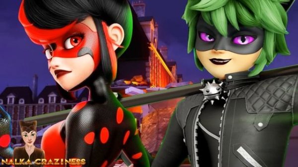 ?ЗЛЫЕ ТОКСИ БАГ и КОГОТЬ НУАР ИЗ ПАРАЛЛЕЛЬНОГО МИРА ПРОТИВ ЛЕДИ БАГ и СУПЕР КОТА /MIRACULOUS LADYBU