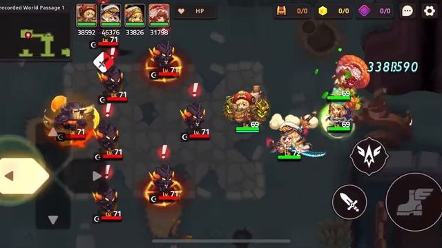 Unrecorded World : Passage 1 World 10 -1 (100% Complete) - Guardian Tales смотреть онлайн
