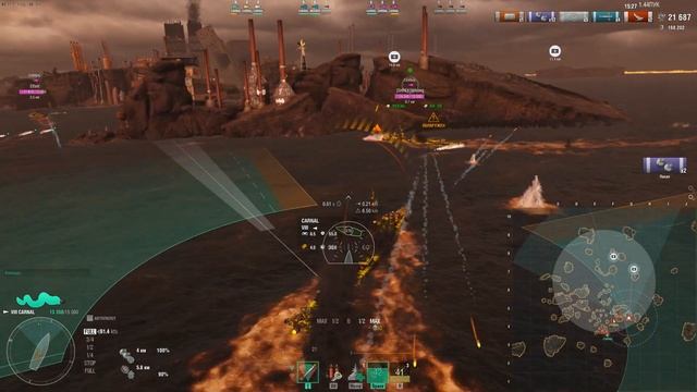 Carnal - дикий торпедный суп [WOWS]