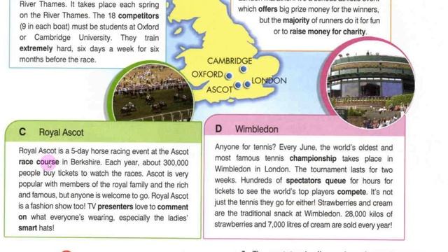 Spotlight 10 Culture Corner 2. Great British Sporting Events смотреть онлайн