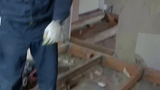 Лаги б-у+шпунтованная доска 2 сорта+керамзит на засыпку= БЮДЖЕТНЫЕ дощатые полы по лагам. смотреть онлайн