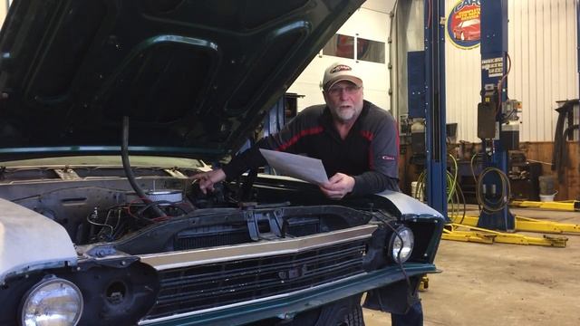 Chevelle Malibu 1967 Restoration Researching Cowl Tag смотреть онлайн