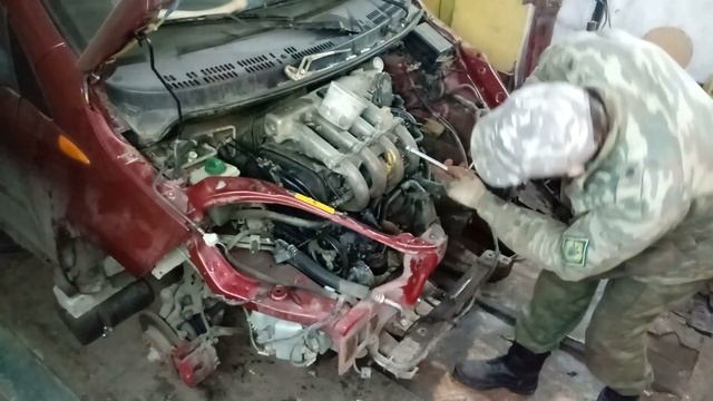 Сборка-заПуск Чери-кимо. Прокладка клапанной крышки. смотреть онлайн
