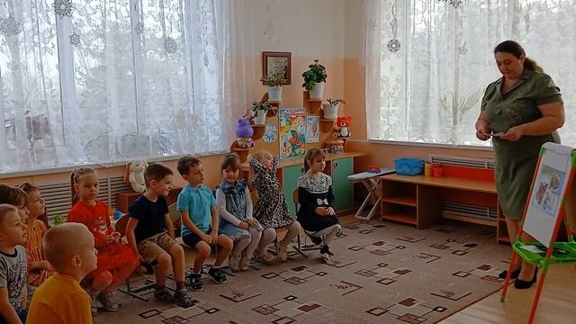 образовательная деятельность в средней группе 