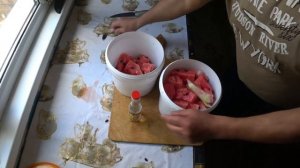 Малосольный АРБУЗ ( ПРОСТОЙ рецепт от МАМЫ)