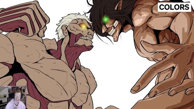 Attack on Titan - EREN vs REINER смотреть онлайн