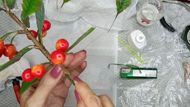 Веточка черешни. Сборка. смотреть онлайн