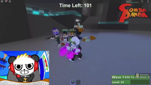 Roblox Zombie Rush Episode 2 Let's Play with Combo Panda смотреть онлайн