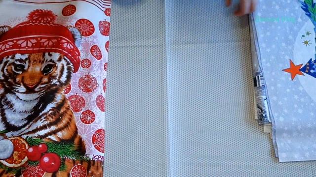 Распаковка посылки. Магазин 1 метр ткани. смотреть онлайн