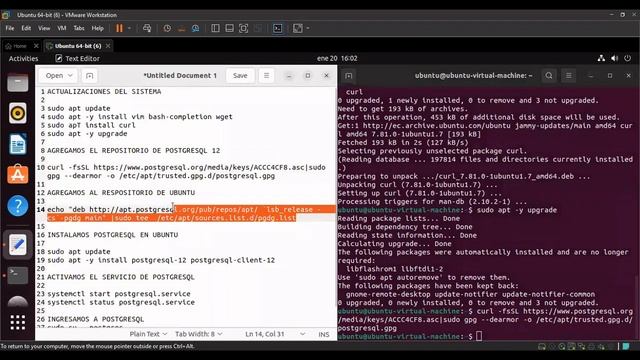 Cómo instalar la base de datos PostgreSQL versión 12 en Ubuntu 22.04 смотреть онлайн