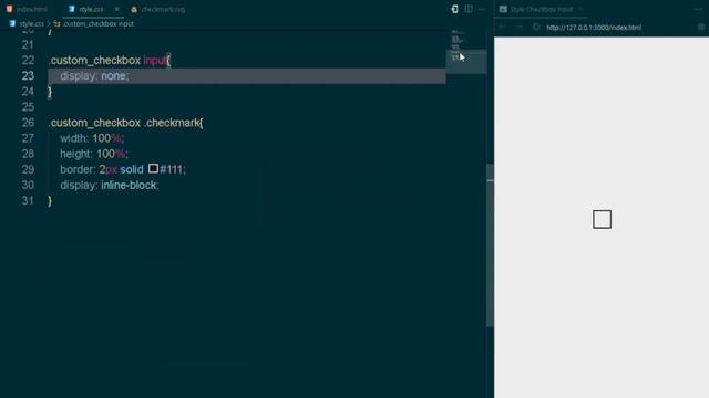 Custom Style CheckBox Input with Html and Css Only смотреть онлайн