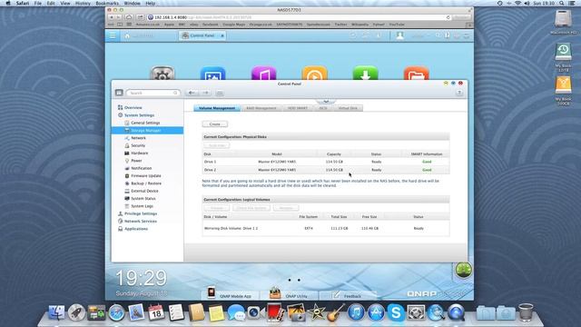 QNAP TS-220 - Setup & Applications смотреть онлайн