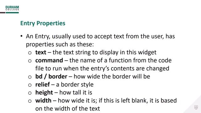 User Interfaces 2: Widget Properties in tkinter смотреть онлайн