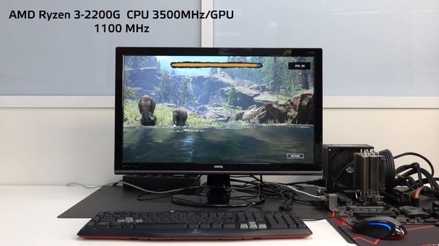 AMD Ryzen 3 2200G: разгоняем и играем!