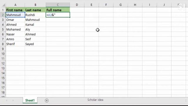 How to combine text from two cells into one cell? смотреть онлайн