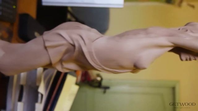 Резная ножка женщина Get-Wood.ru L-Sofia-B для стола