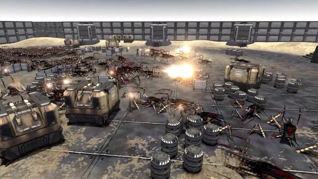 Starship troopers Fortress defence! Men of War Assault Squad 2 смотреть онлайн
