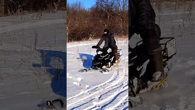 На что способен китайский снегоход Snowmax. Часть 1.